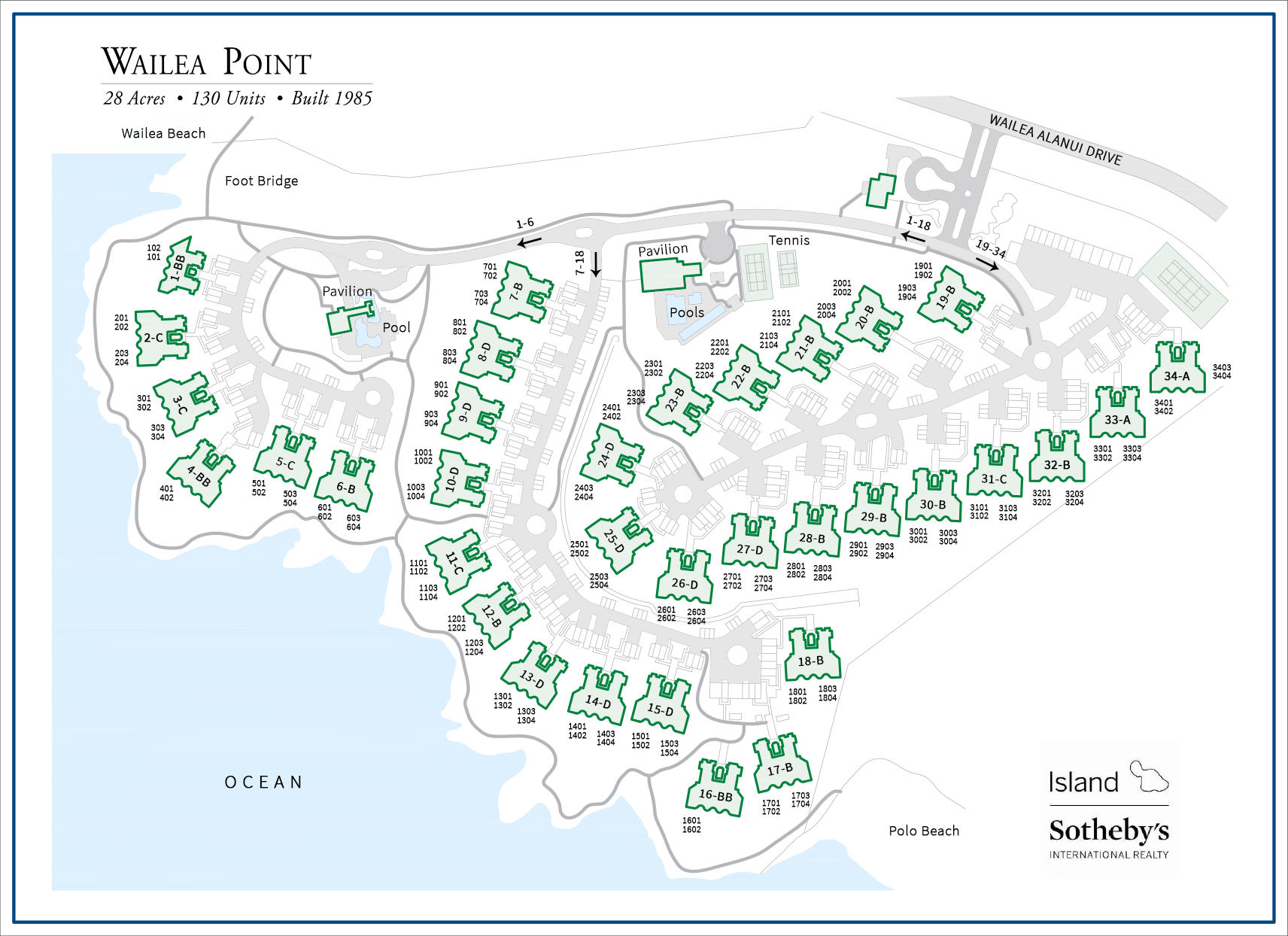 wailea point site map